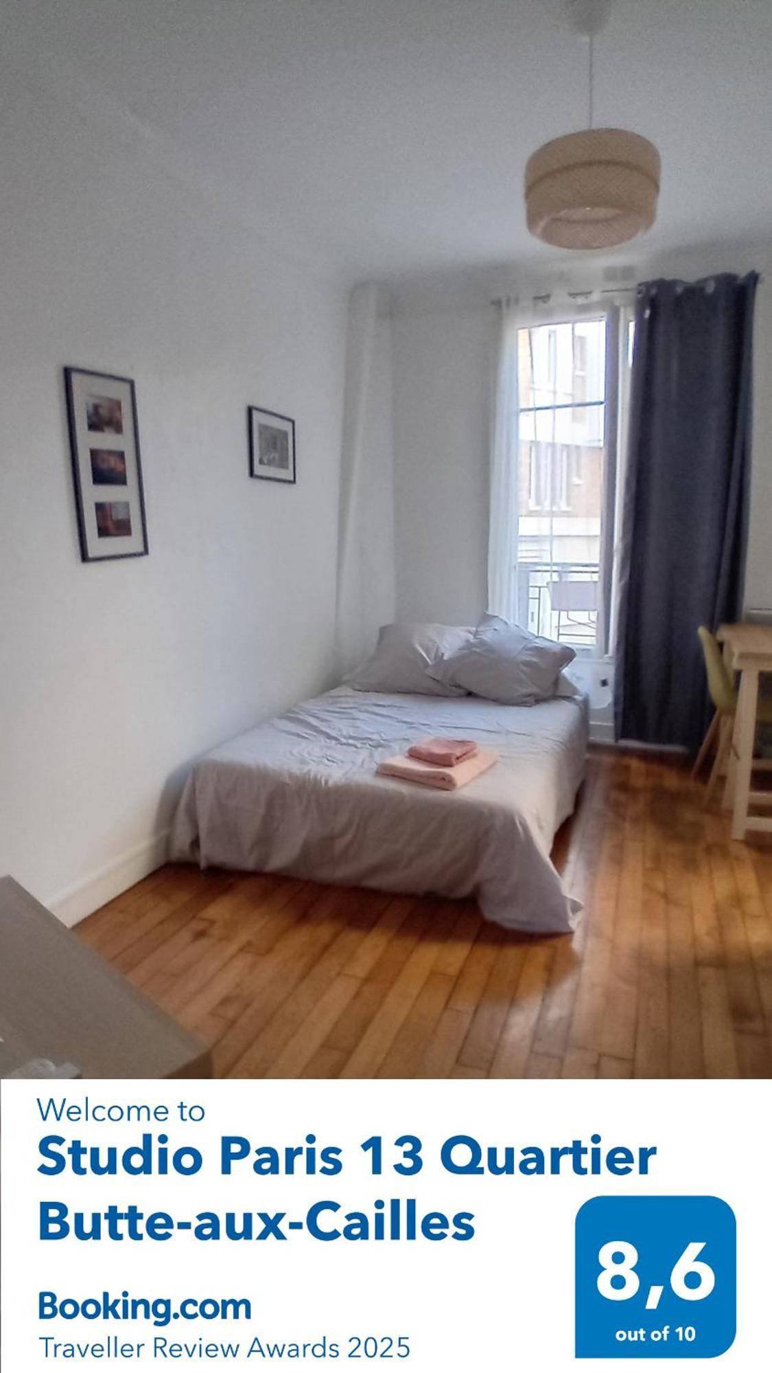 Studio Paris 13 Quartier Butte-Aux-Cailles Eksteriør billede